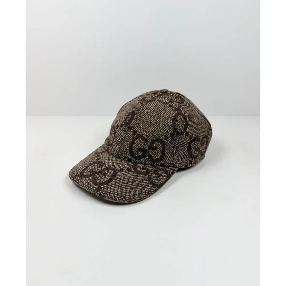 Gucci Jumbo Wool Cap Brown NEW with tags!